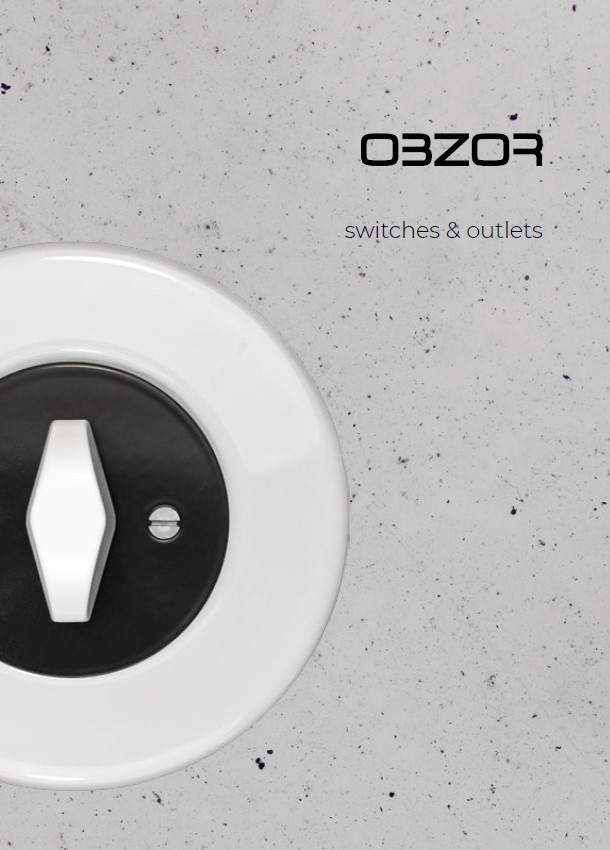 Lookbook Switches and outlets OBZOR 2020