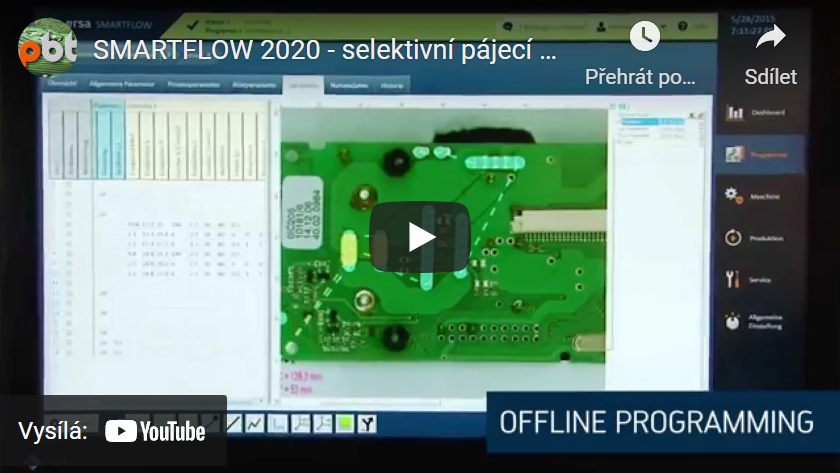 SMARTFLOW 2020 - selektivní pájecí stroj
