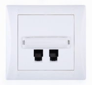 Set ELEGANT - Telephone socket with loop checking (classic)