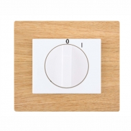 Set DECENTE wood - insert for a cooker switch, rotary