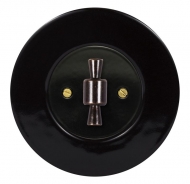 Set RETRO ceramic/black - switch arragement 6
