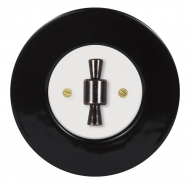 Set RETRO ceramic/black - switch arragement 1