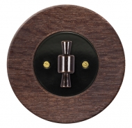 Set RETRO wood/dark oak (stained) - arragement 2