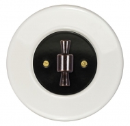 Set RETRO ceramic/white - switch arragement 10