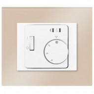 Set DECENTE glass - FLOOR thermostat FRe L2A-50 LIMITER analogue
