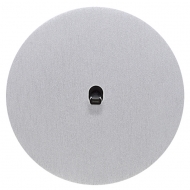 AC change-over toggle switch, set VECTIS round aluminium/brushed aluminium