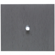 AC change-over toggle switch, set VECTIS aluminium/ brushed titanium
