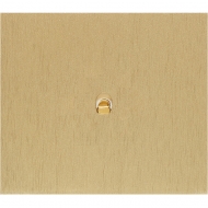 AC change-over toggle switch, set VECTIS aluminium/ brushed gold